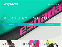 Tablet Screenshot of espadahockey.com